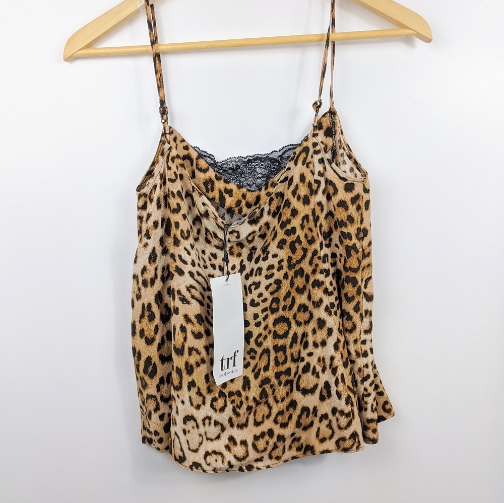 🆕🌿zara LEOPARD PRINT CAMI🌿 - Picture 5 of 8